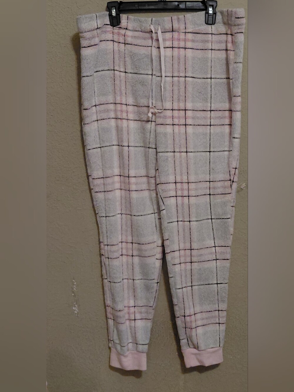 Secret Treasures Fleece Stripes Cozy Pajamas/Loungewear